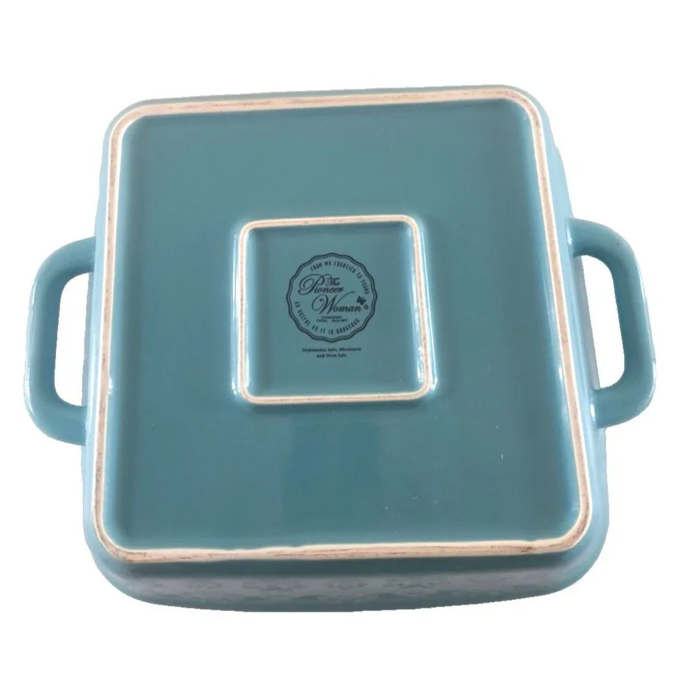 Pioneer Woman Fancy Flourish Casserole Dish Square 8.5